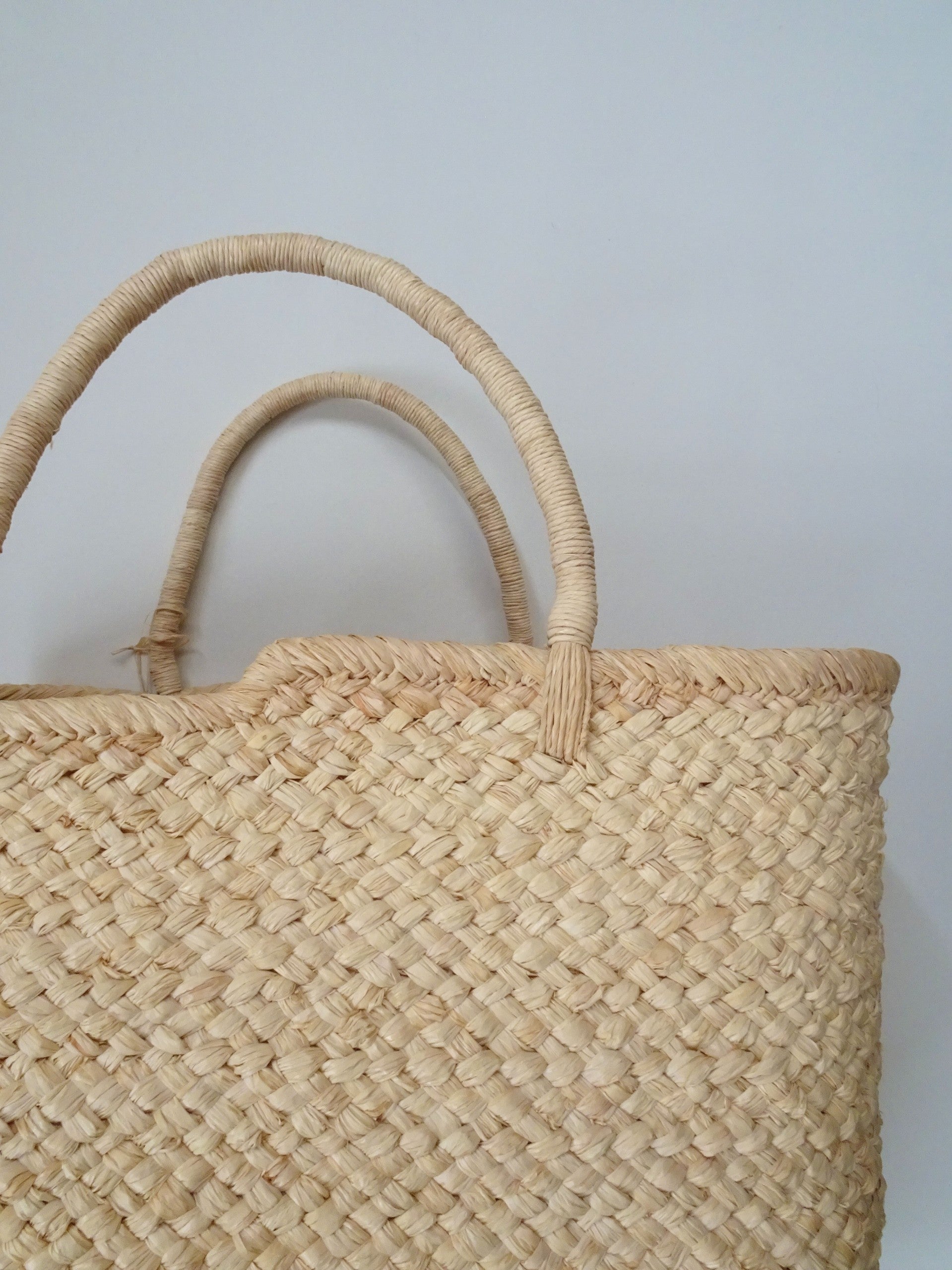 AMPIANA Marche bag M Natural ｜アンピアーナ マルシェバッグ M