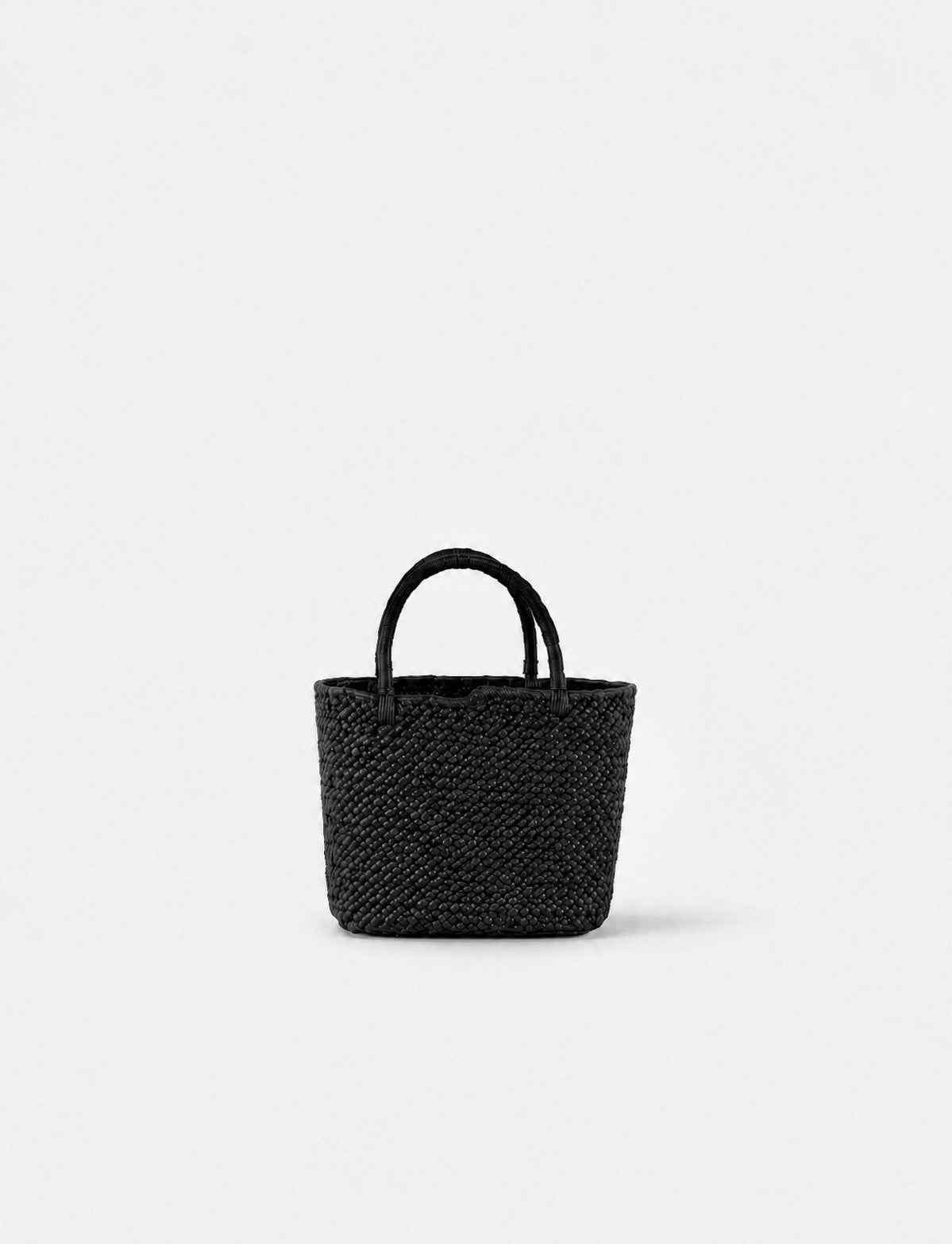AMPIANA Marche bag S Black｜アンピアーナ マルシェバッグ｜LETTERS