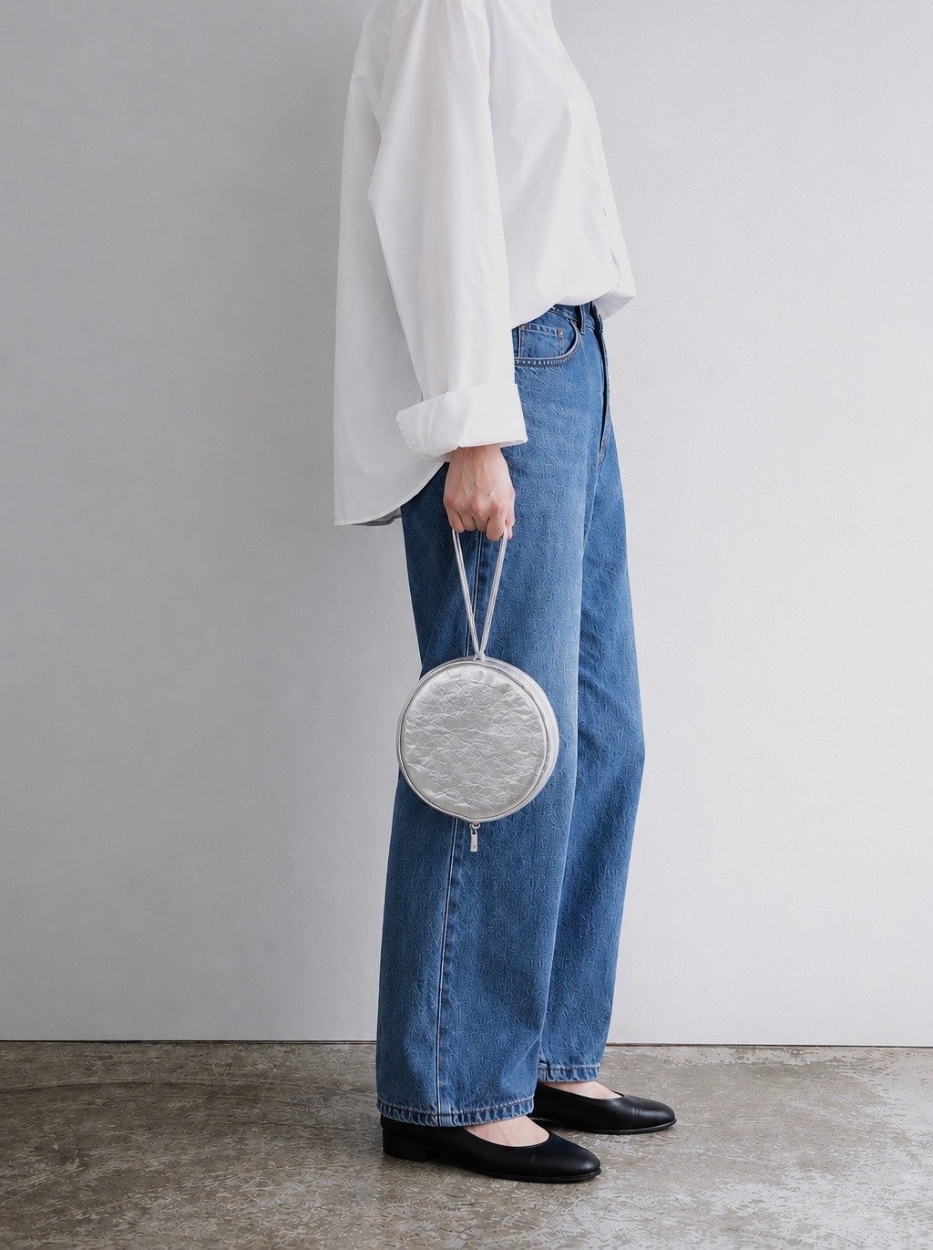 アー タンバリンポーチ｜a Tambourine pouch bag silver｜アー取扱い