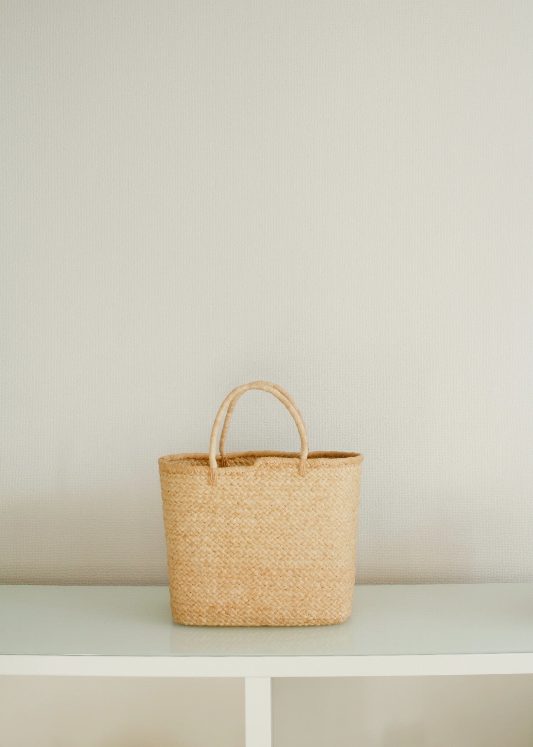 AMPIANA Marche bag M Natural ｜アンピアーナ マルシェバッグ M